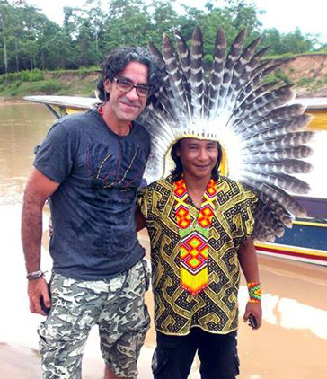 Šamanizem in modrosti Amazonije s Kaxinawa Indijanci – Uchu v knjižnici Izola, brezplačno predavanje